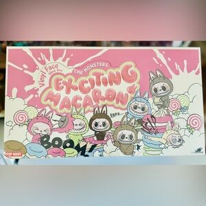 SEALED WHOLE SET-AUTHENTIC Monsters MACARON vinyl Plush Pendants-Possible Secret